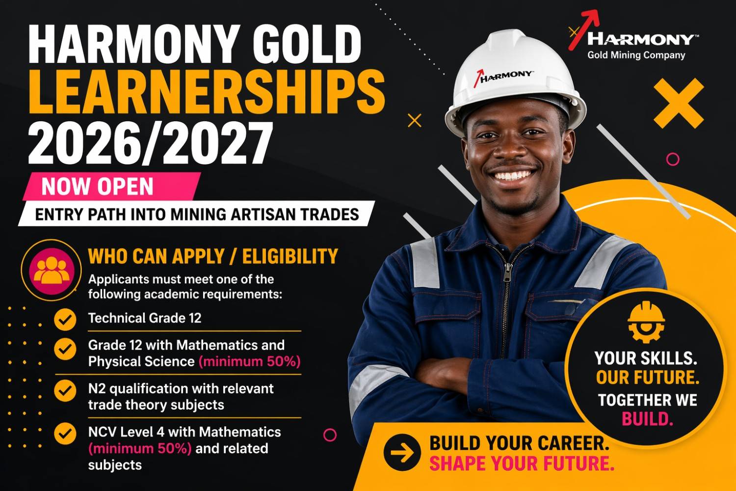 Harmony Gold Learnerships