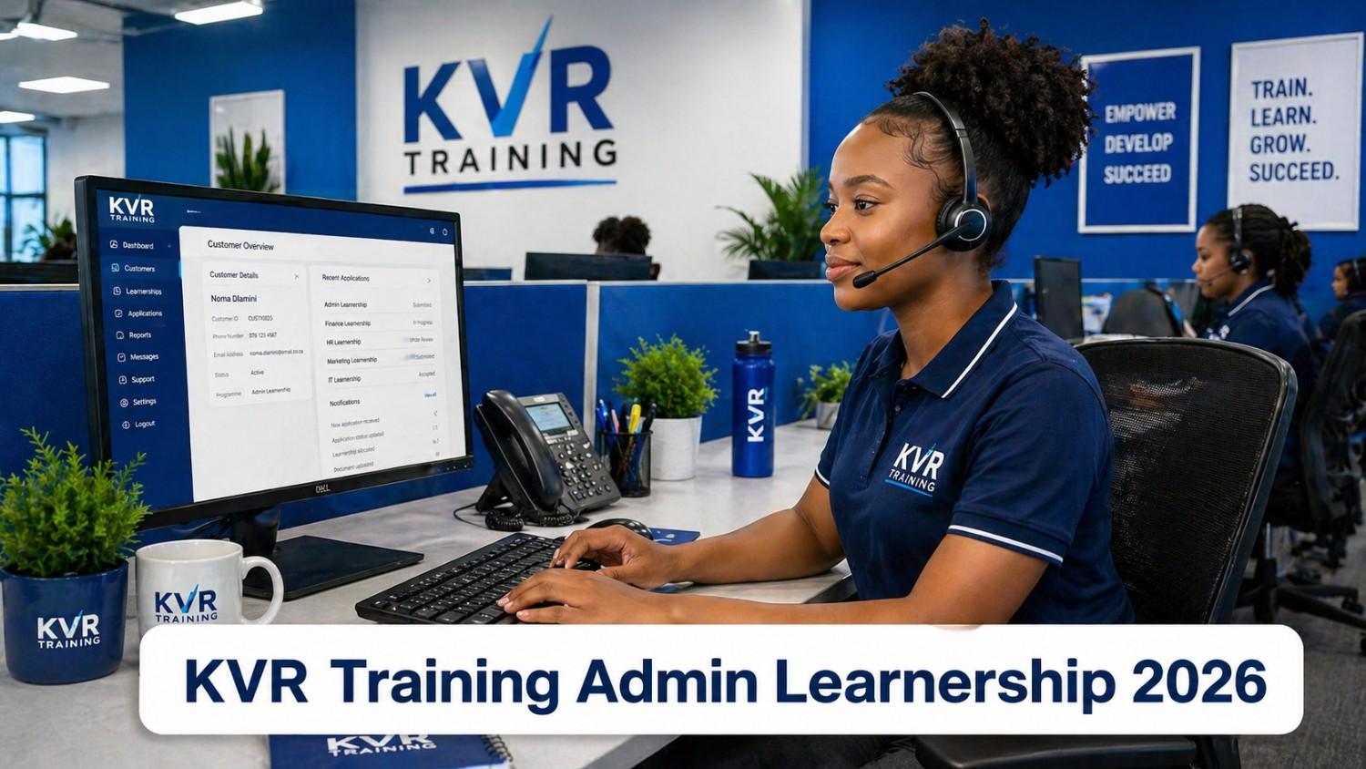 KVR Training Admin Learnership 2026