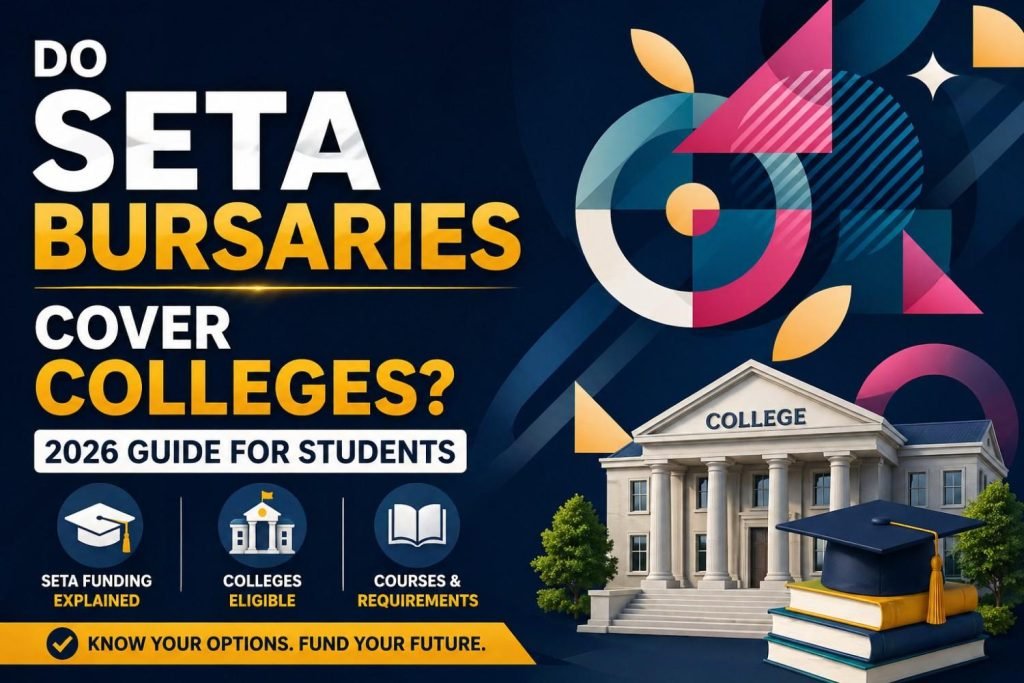 Do SETA Bursaries Cover Colleges in South Africa? (2026 Guide for Students)