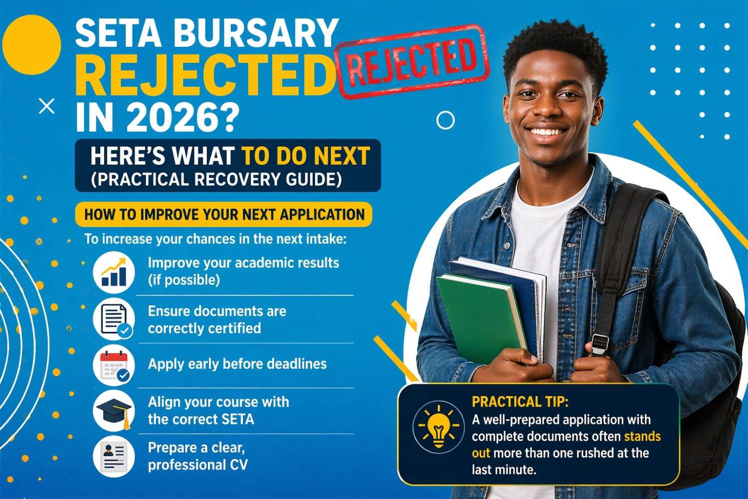 SETA Bursary Rejected 2026