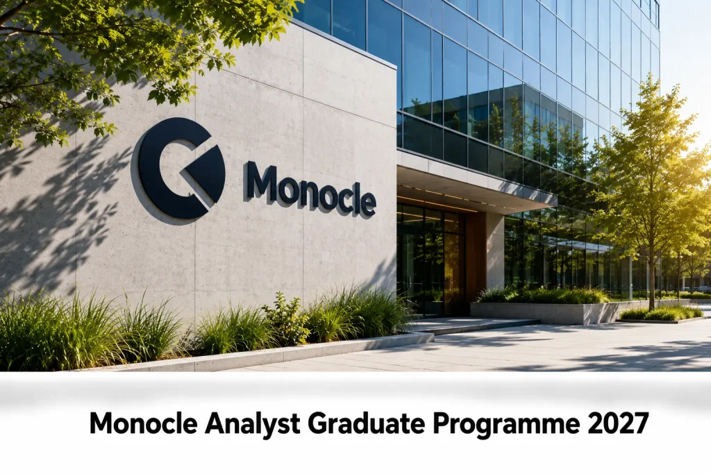 Monocle Analyst Graduate Programme 2027