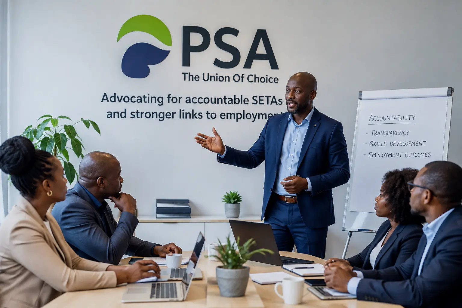 PSA Demands Accountable SETA