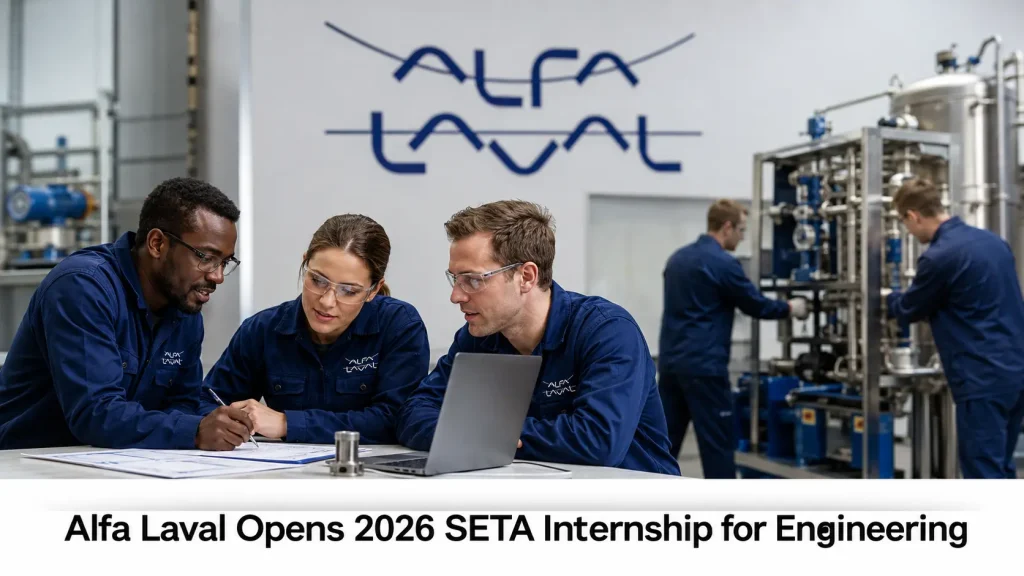 Alfa Laval 2026 SETA Internship