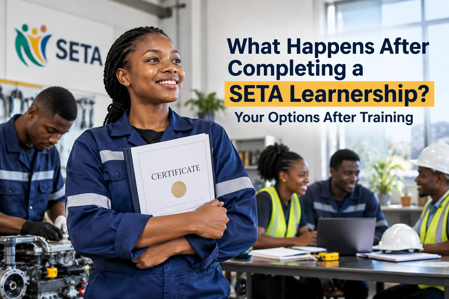 Completing a SETA Learnership